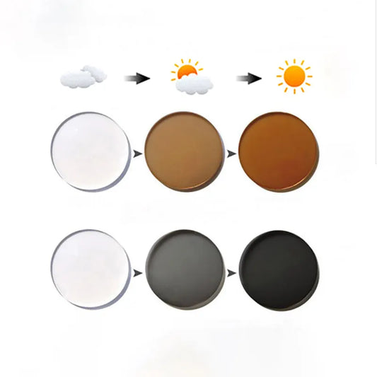 1.56 Line Bifocal Lenses (Photochromic Grey)